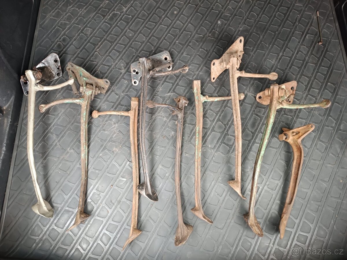 Hlavní stojan boční stojan IŽ49 IŽ350 DKW - 3