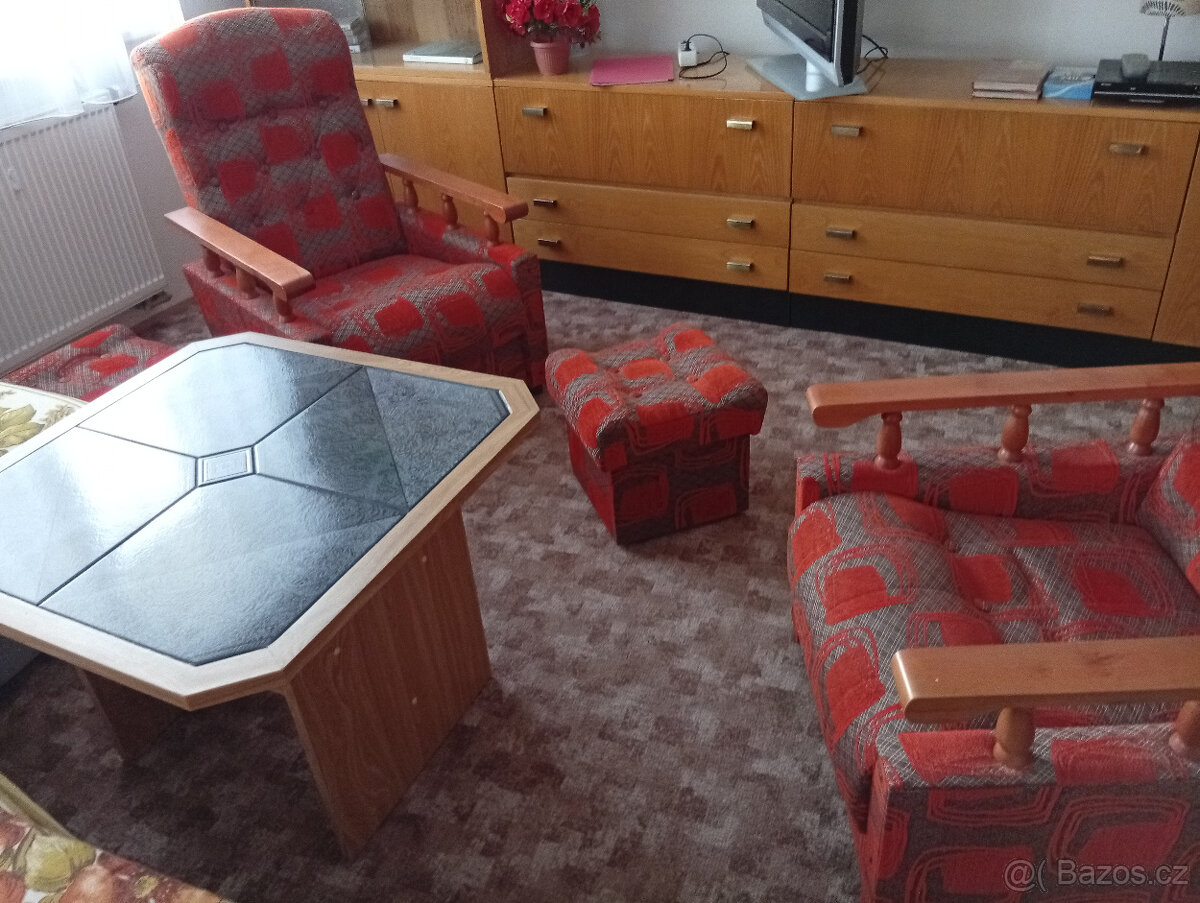 rok staré 2x pohodlná Křesla 2 x odkládací bobek - 3
