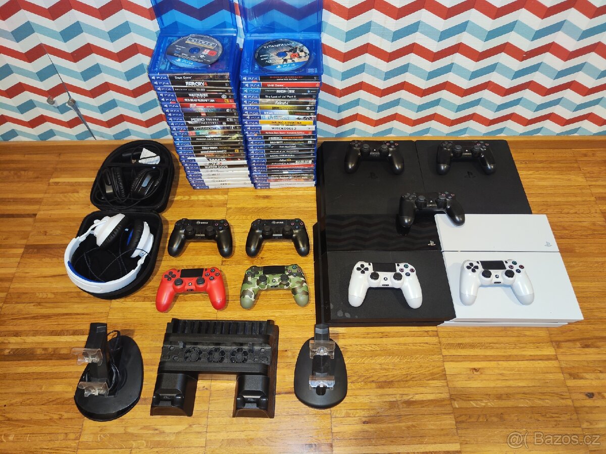 PS4 PlayStation 4 Slim/Fat 500GB, Hry a Příslušenství - 3