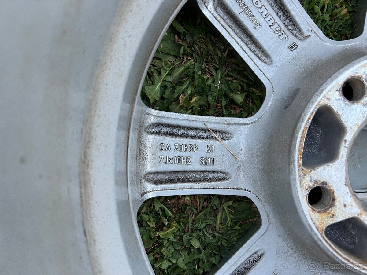 Prodám ALU disky Borbet 7Jx16H2 ET35 - 3