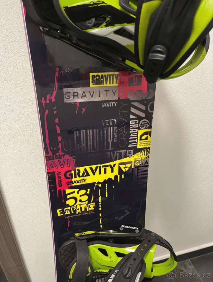 Snowboard Gravity Empatic - vel 151 cm - 3