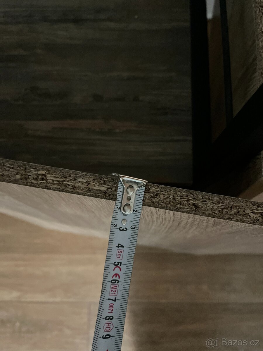 6 kusů polic barva dub sonoma - 3