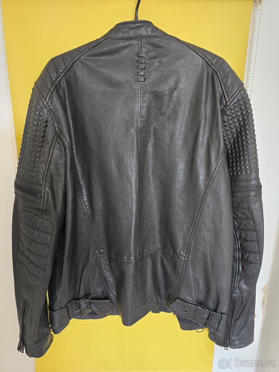 Pánská kožená bunda - 3