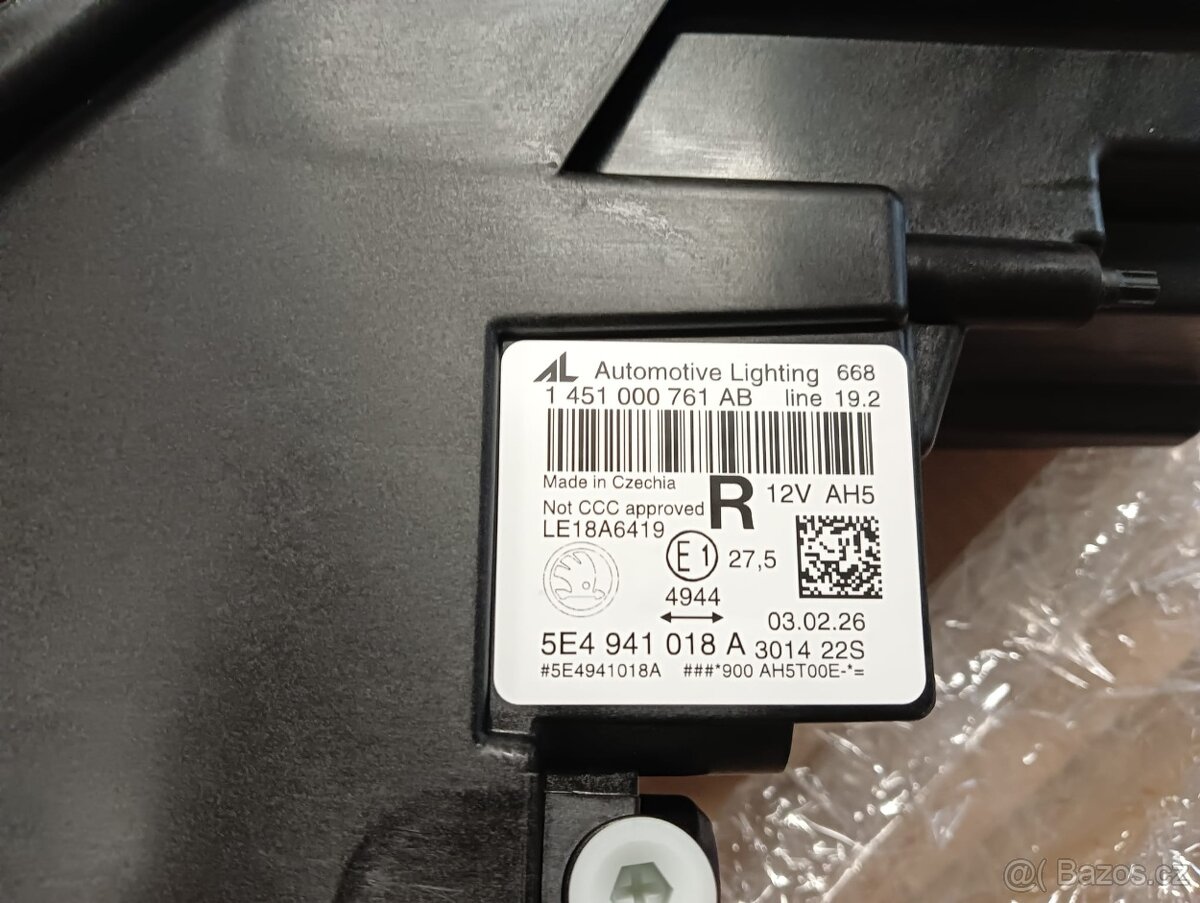 Přední světlomet octavia 4 - 3