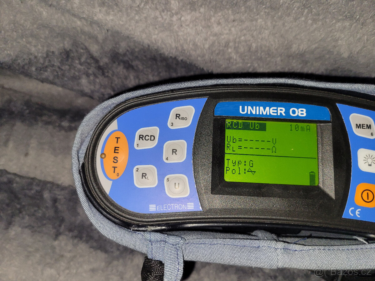 Sdružený revizní přístroj Electron Unimer 08 - 3
