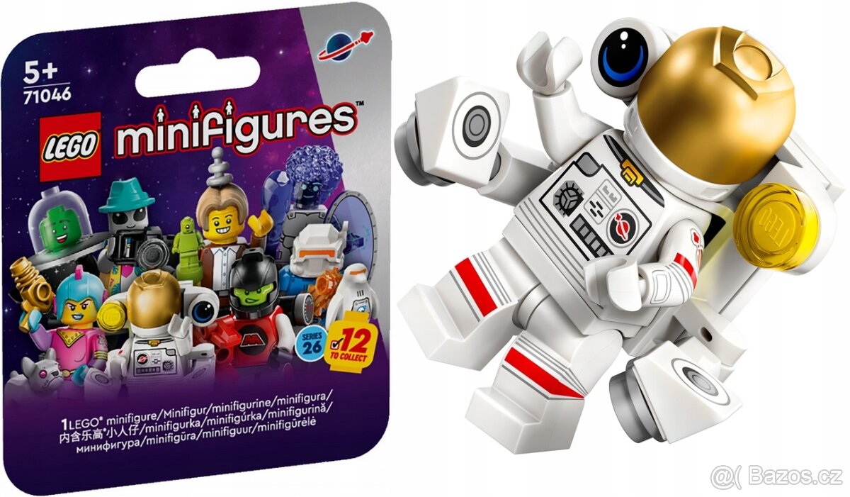 LEGO minifigures 71046-1 Astronaut (nové) - 3