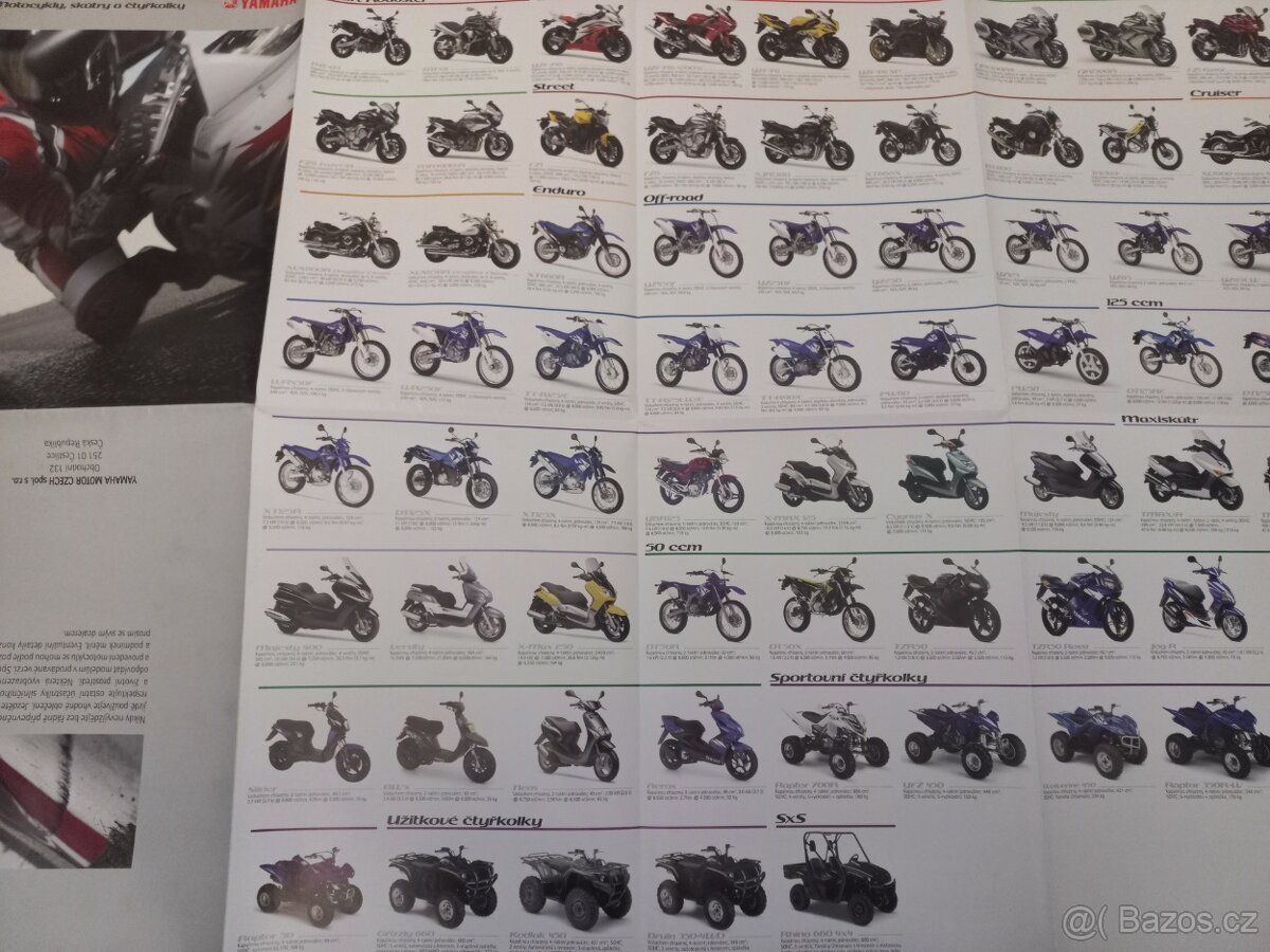 prodám prospekt Yamaha 2006 - 3