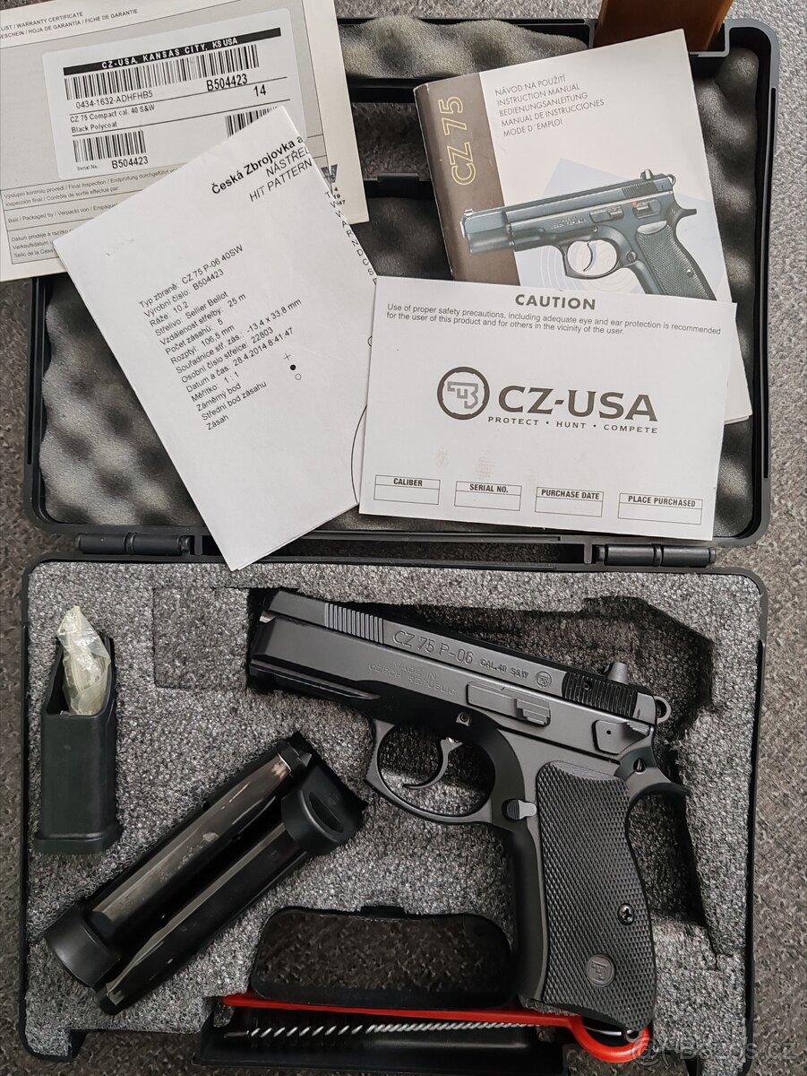 CZ 75 Compact P-06 40SW - 3