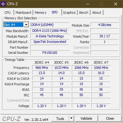 ADATA DDR4 8GB (2x4GB) - desktop RAM - 3