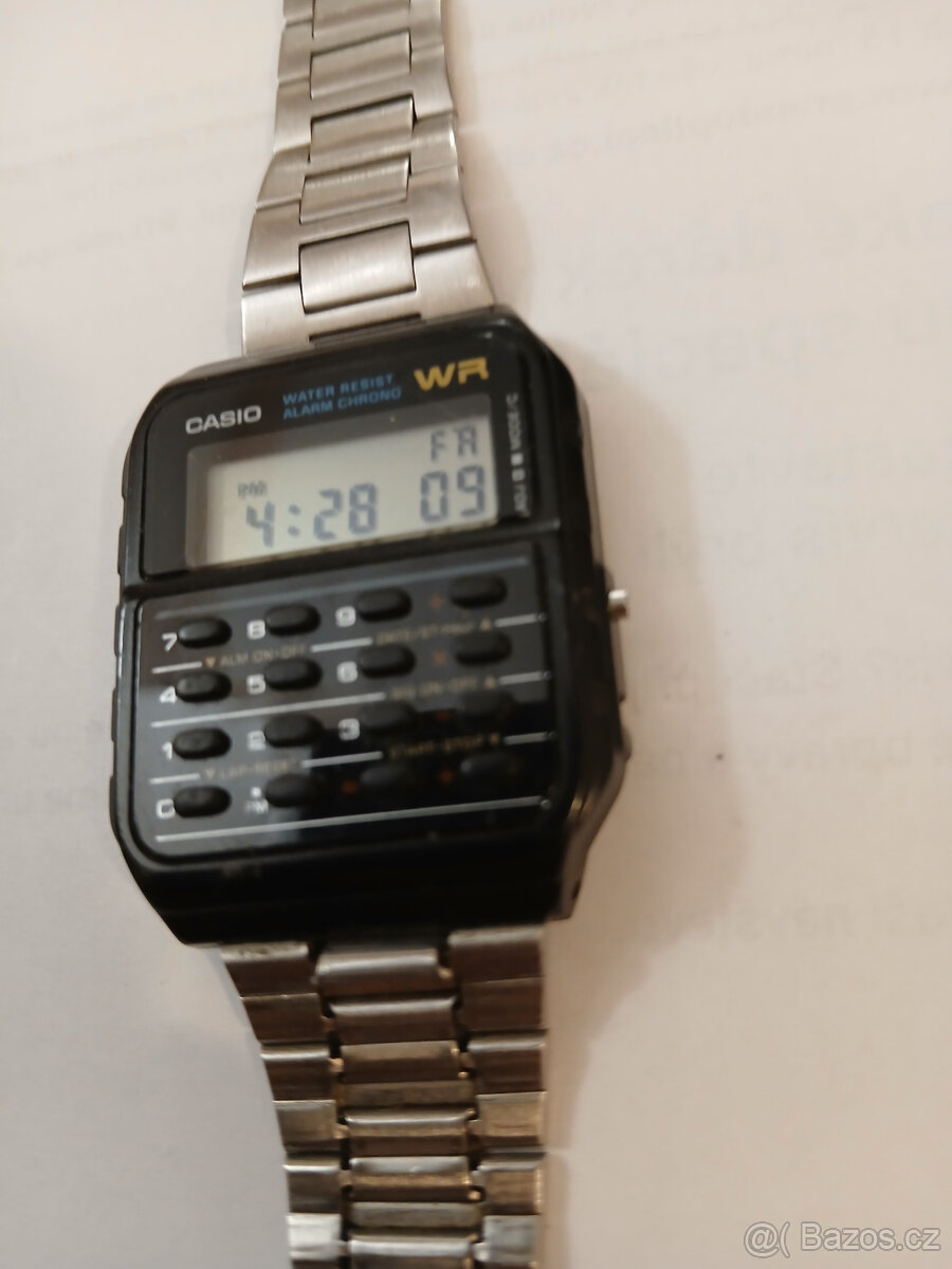 Pánské Casio Alarm CHrono vodotěsné plně funkční 80 léta - 3