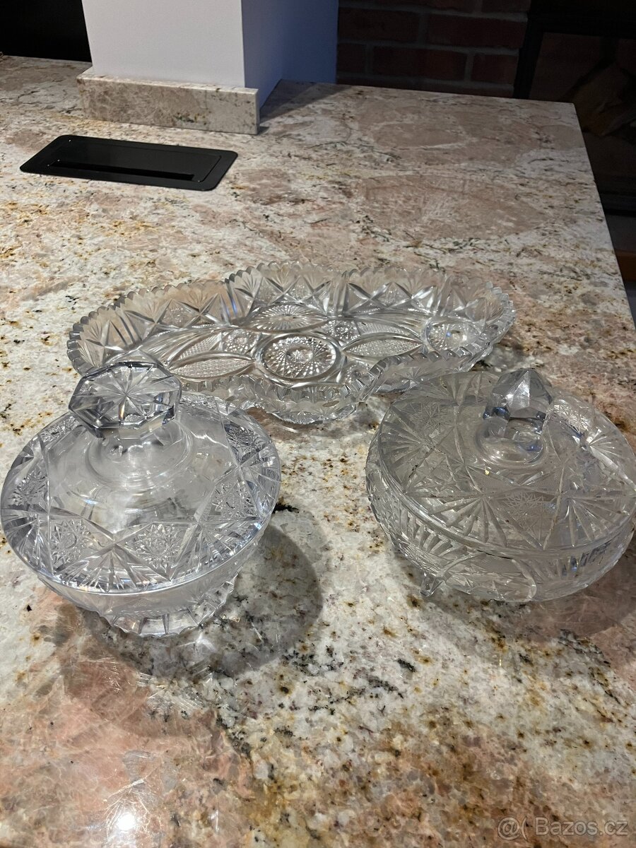Ručně broušené křišťálové sklo - 3