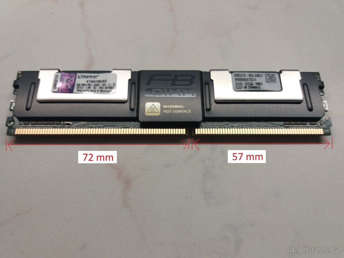 Paměť Kingston 8GB KTM5780/8G - 3