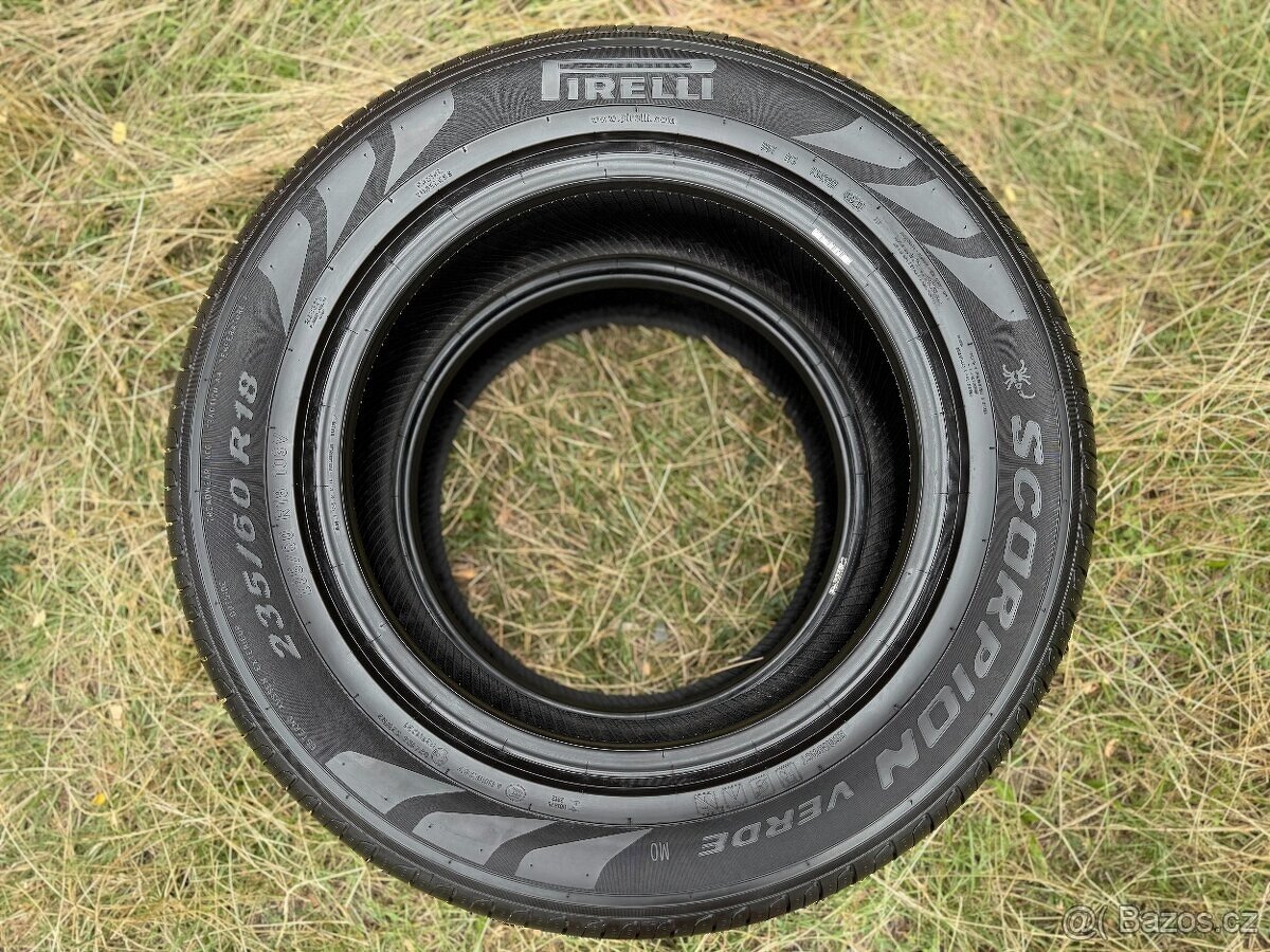 2x Letní pneu Pirelli Scorpion VERDE - 235/60 R18 - 95% - 3