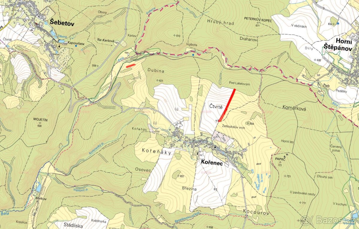 Louka, prodej, Kořenec, Blansko - 3