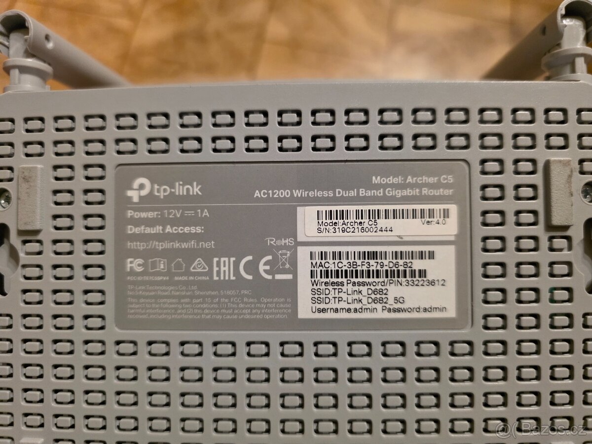 Wifi router Tplink Archer C5 - 3