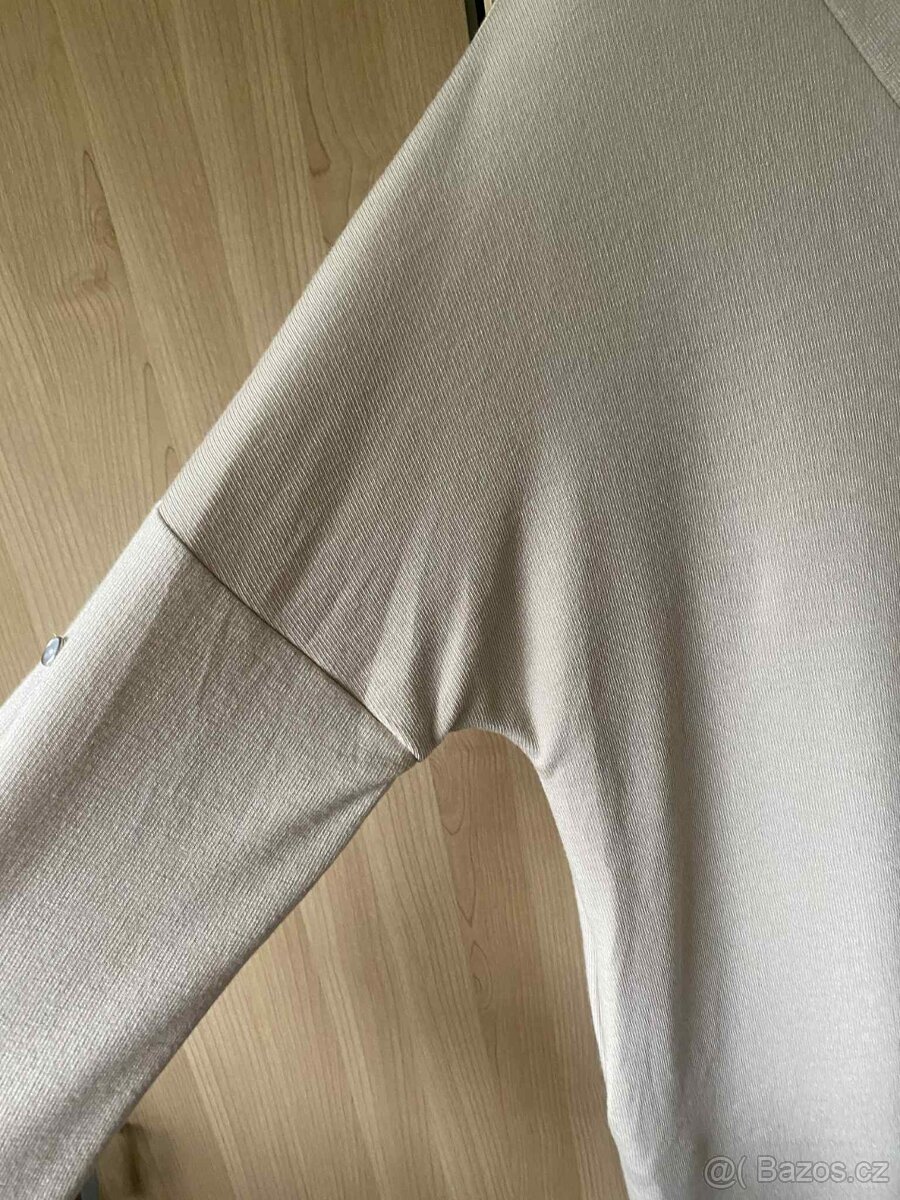 Latté svetříkové nové tunikošaty vel. 50 a více - 3