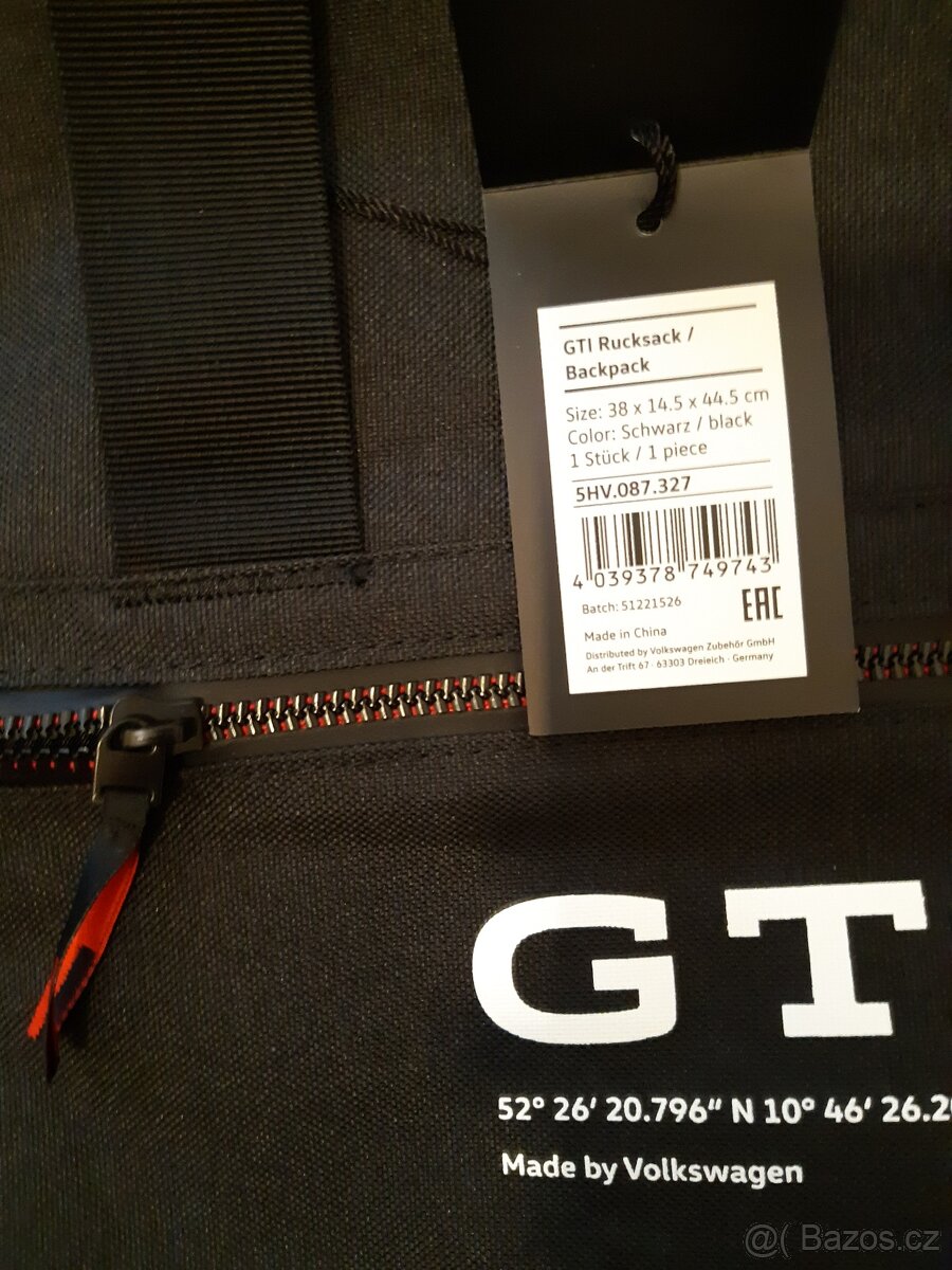 VW GTI - batoh - 3