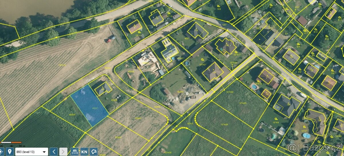 Prodej stavebního pozemku v obci Děbolín u Jindřichova H. - 3