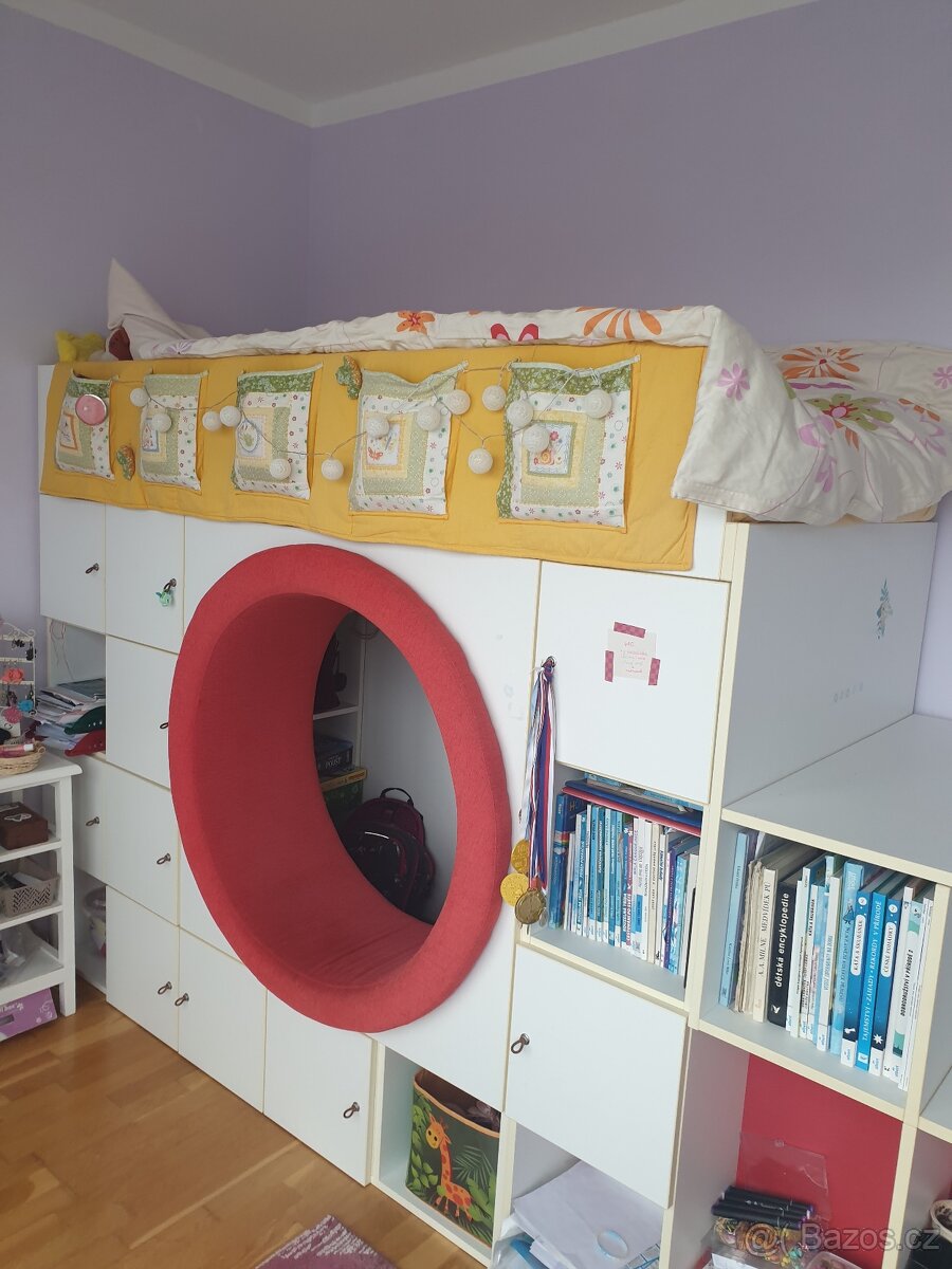 Patrová postel / úložný prostor / děti - 3