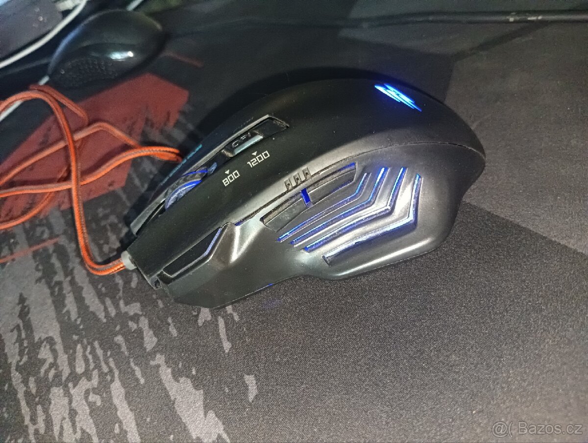 Herní myš drátová Evolveo - 3