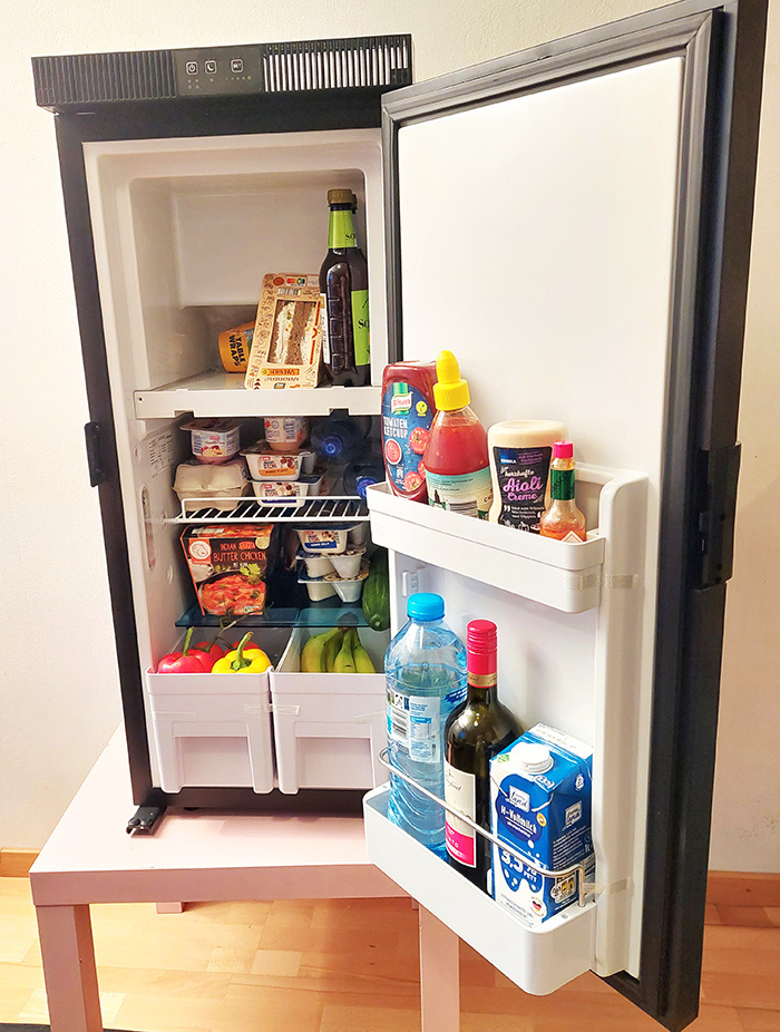 Kompresorová lednice 12/24V - objem 90l - 3