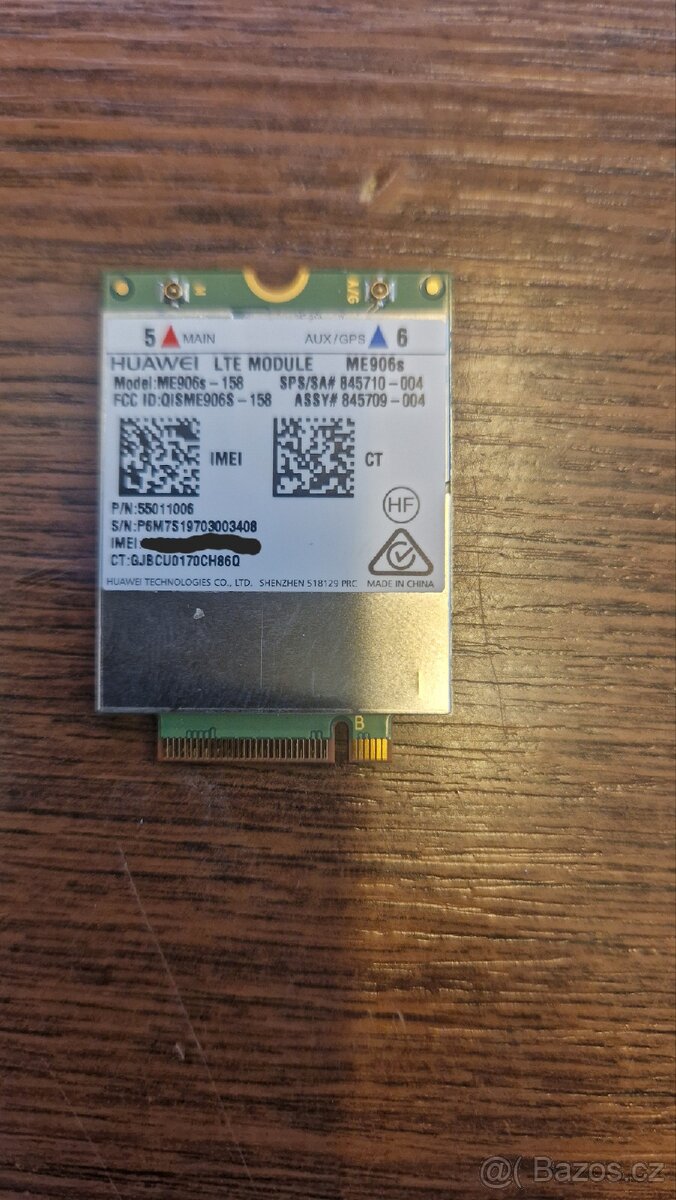 WWAN a WiFi AC a AX karty do notebooku nebo PC - 3