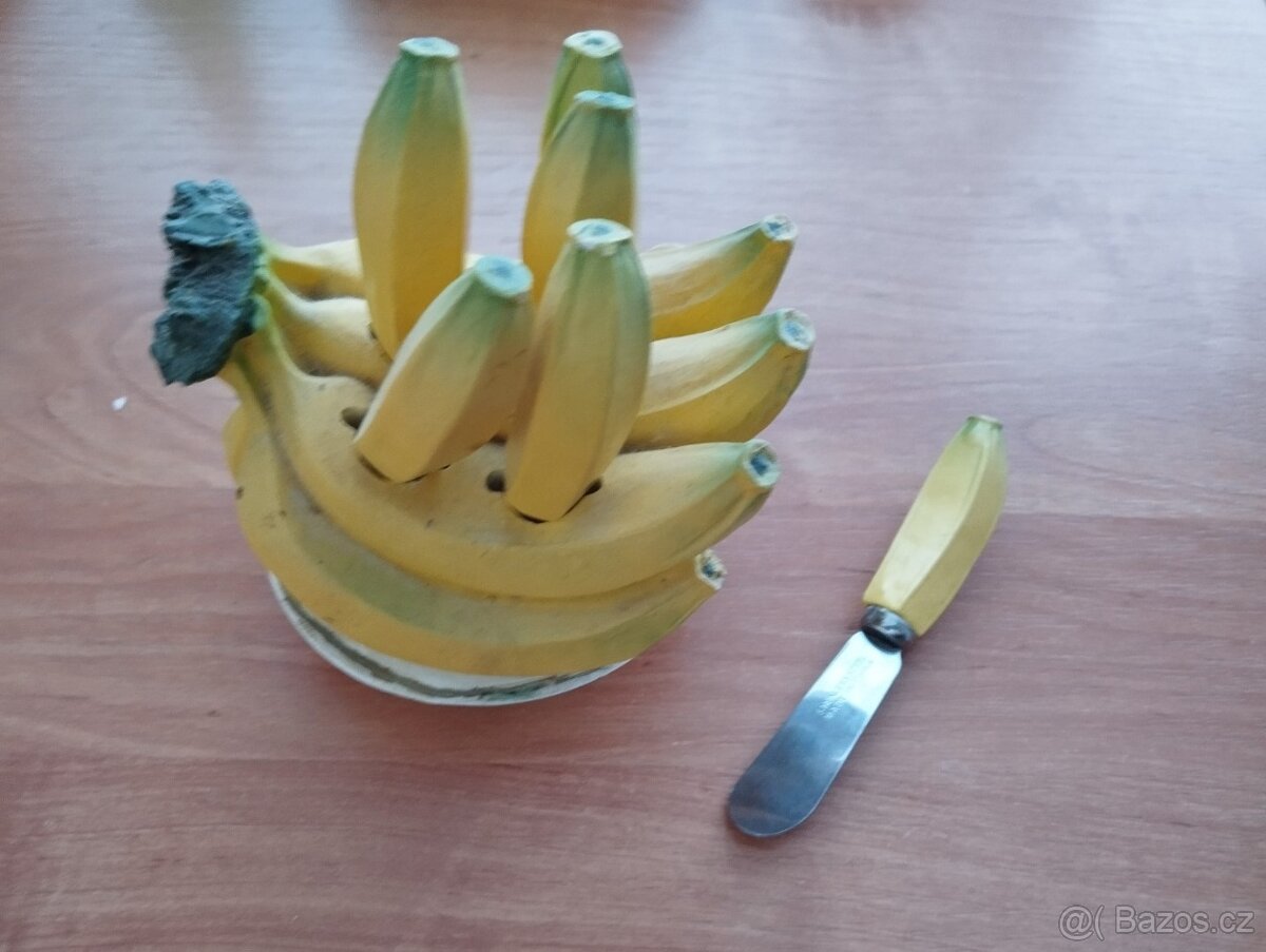 Nože z banánů a ručně malovaný rám z Latinské Ameriky - 3