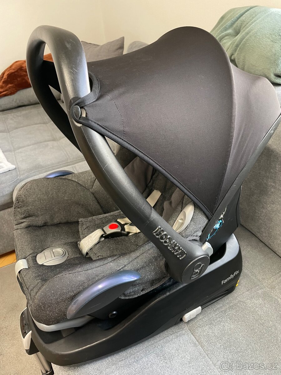 Autosedacka vajicko Cabriofix +Isofix zakladna - 3