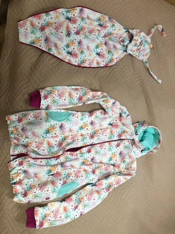 Nosící/těhotenská softshellová bunda - 3