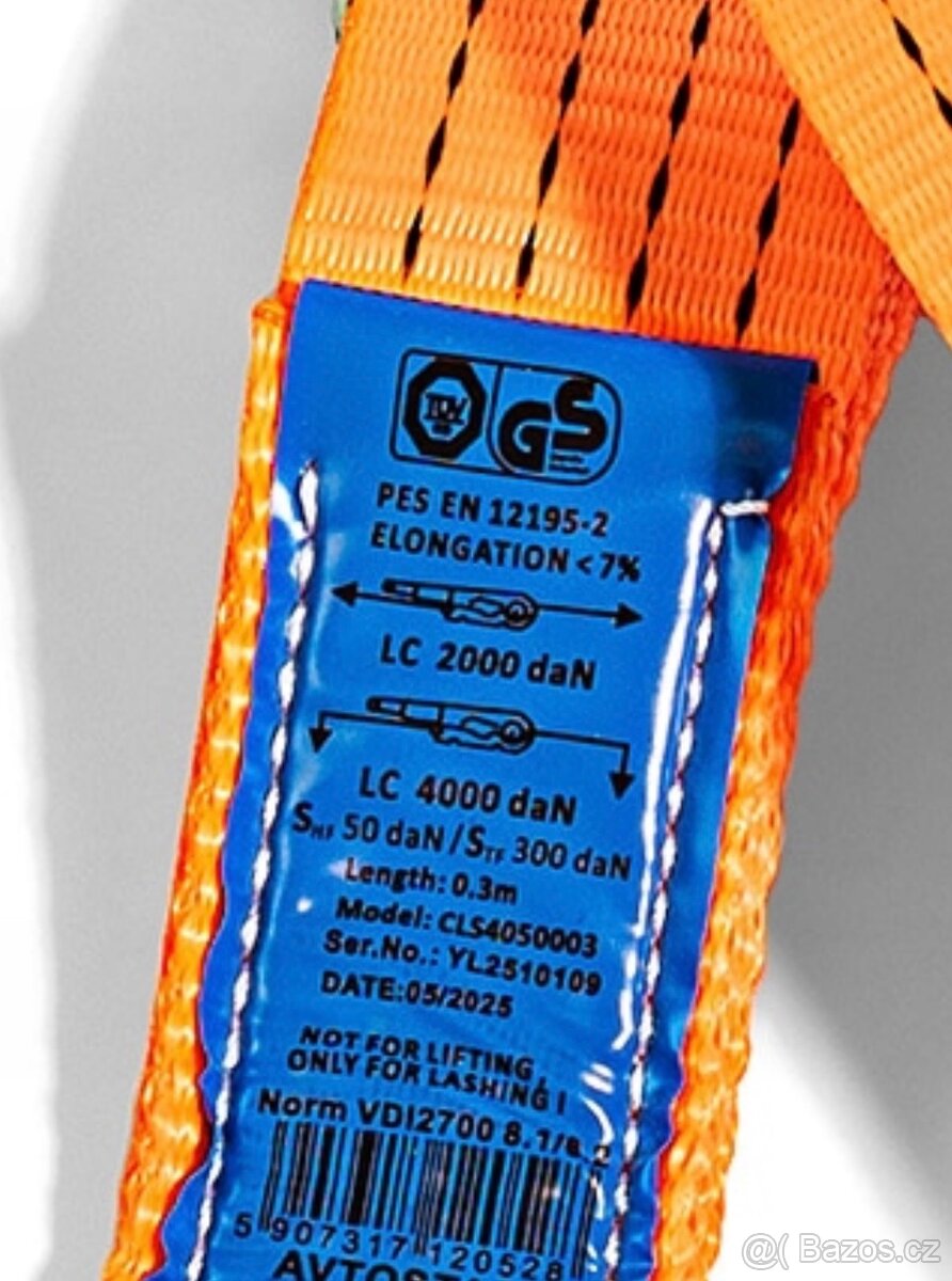 ‼️VDI2700‼️Upínací pásy na autopřepravník,včetně poštovného - 3