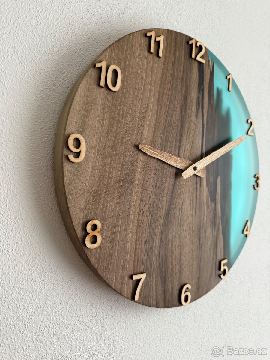 Epoxidove drevene hodiny 27 - 3