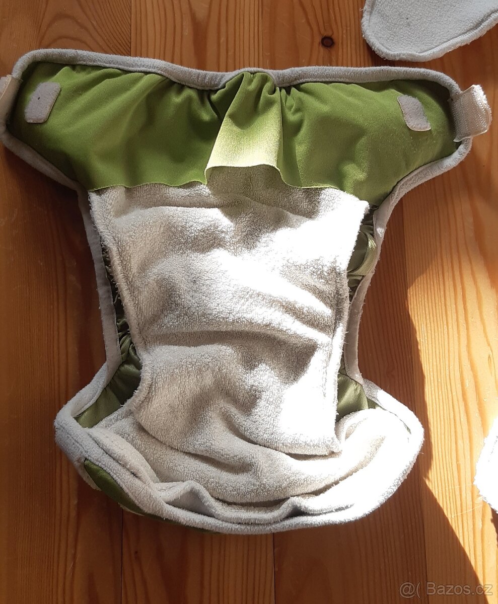 Svrchní kalhoty + vkládačky Petit lulu a Bamboolik - 3