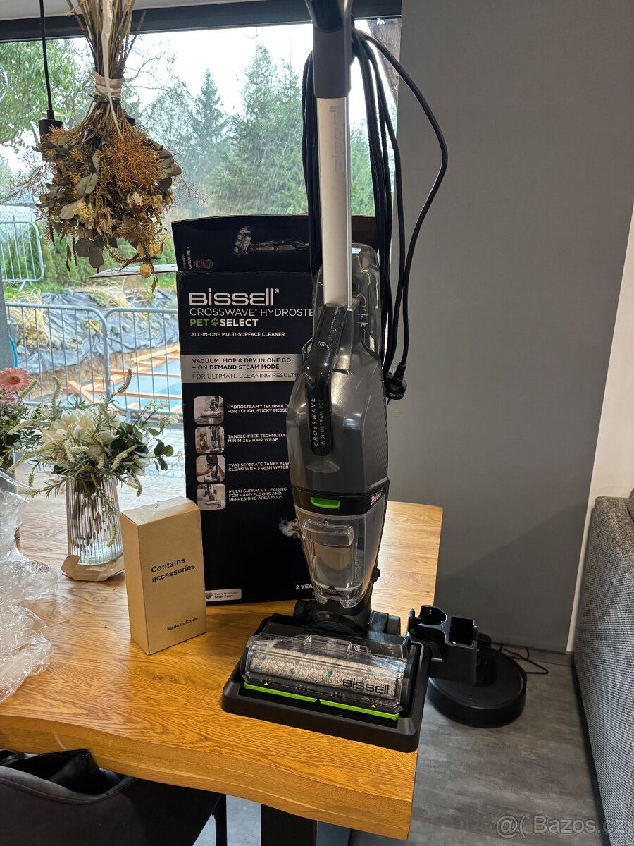Vysavač BISSELL CrossWave HydroSteam Pet - 3