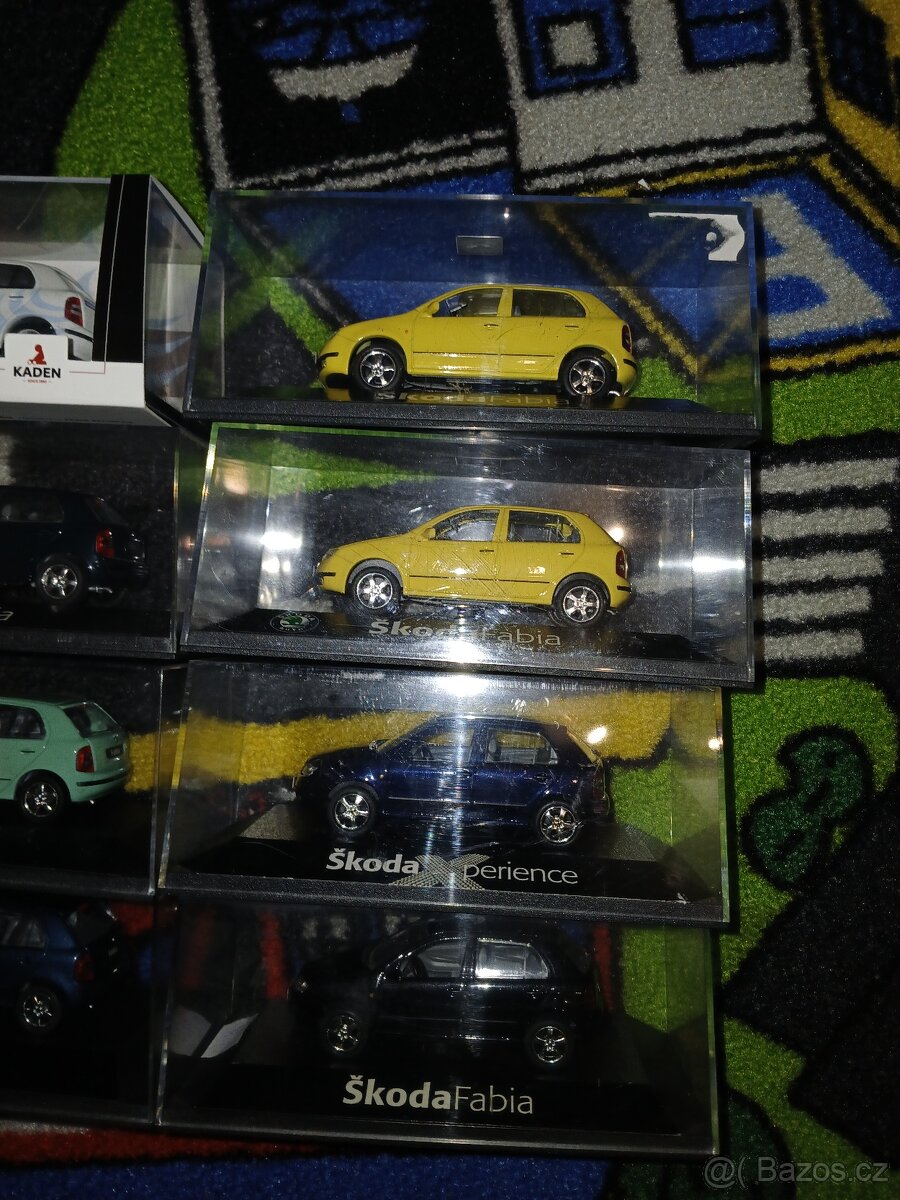 Modely skoda Fabia 1 hatchback 1:43 kaden - 3