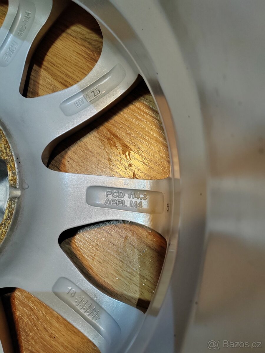 Alu kola(sada) 16x6,5J. 5x114,3. ET 42,5 - 3