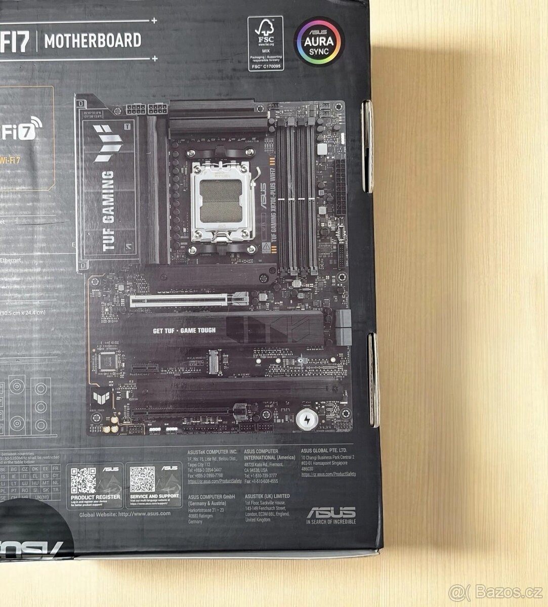 Nová ASUS TUF GAMING X870E-PLUS WIFI7 AMD X870E ATX - 3