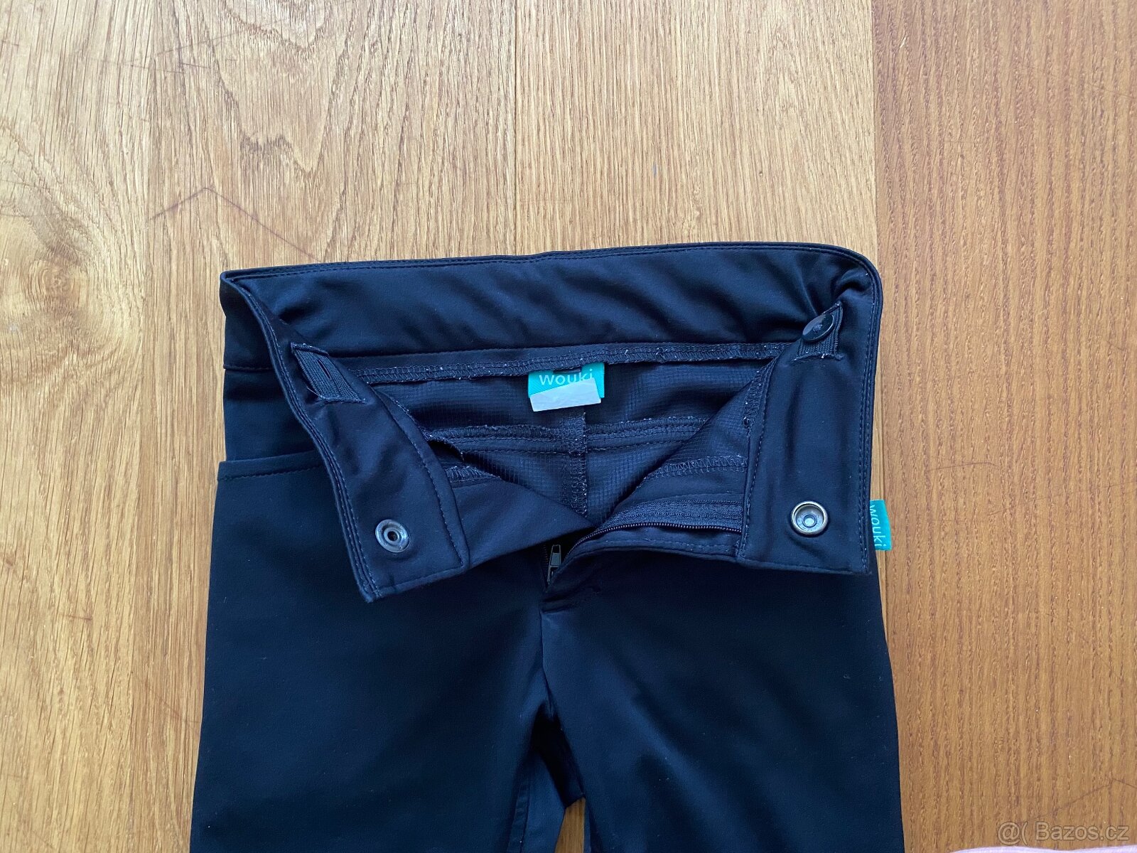 Softshell black kalhoty- WOUKI vel. 116 - 3