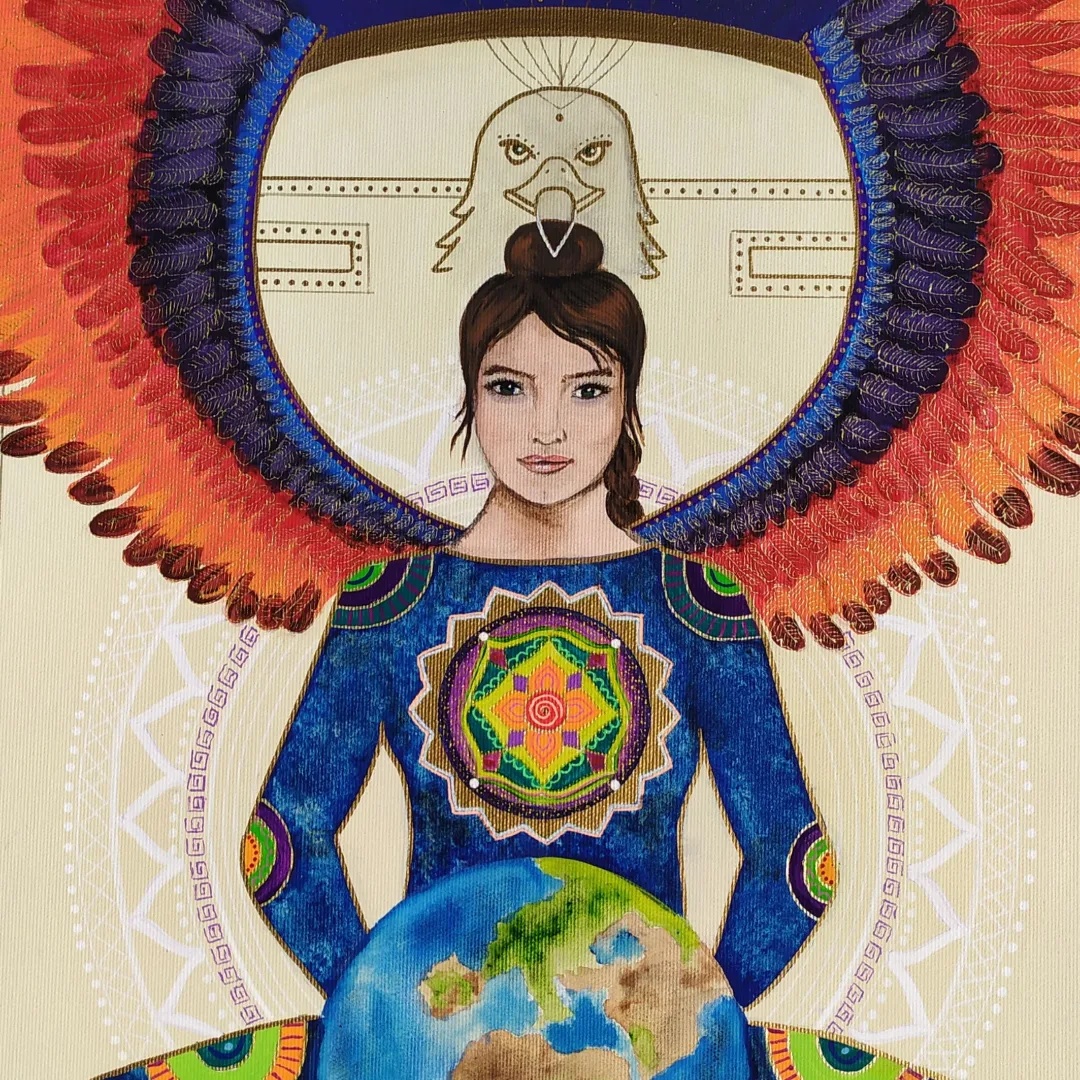 Energetická obraz Pachamama - 3