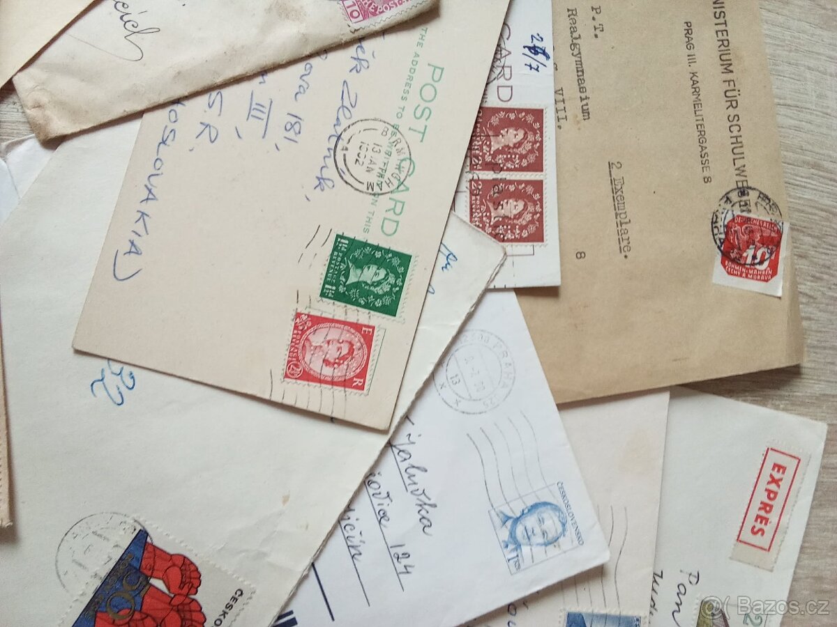 Staré obálky a dopisnice po sběrateli - 3