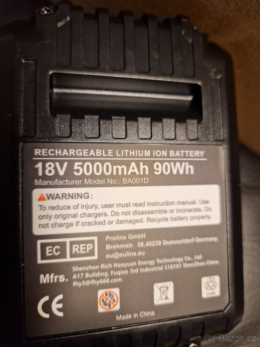 Dewalt 18Volt XR nová 5Ah - 3