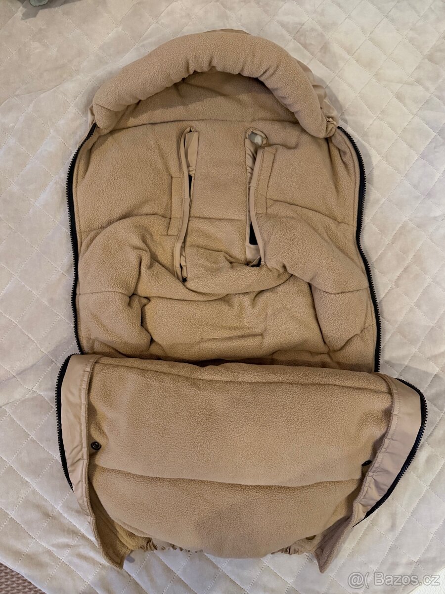 Jollein Fusak do autosedačky Puffed Biscuit - 3