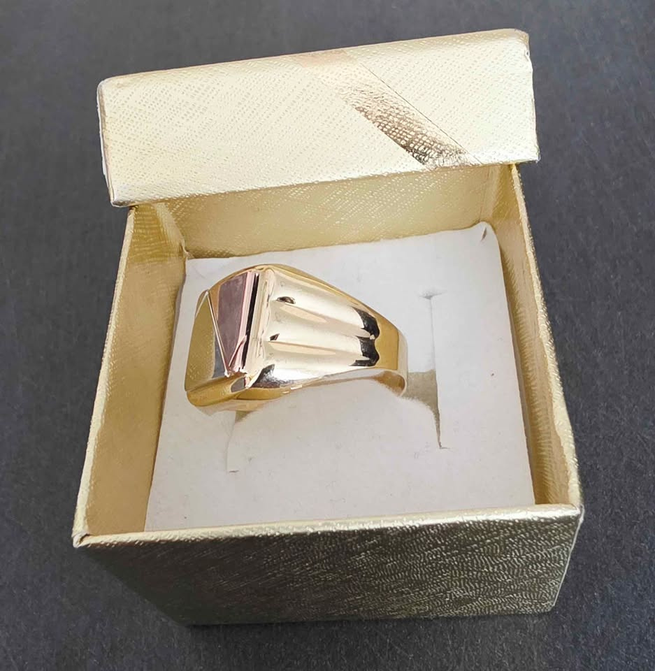 Zlatý prsten 14k - 3