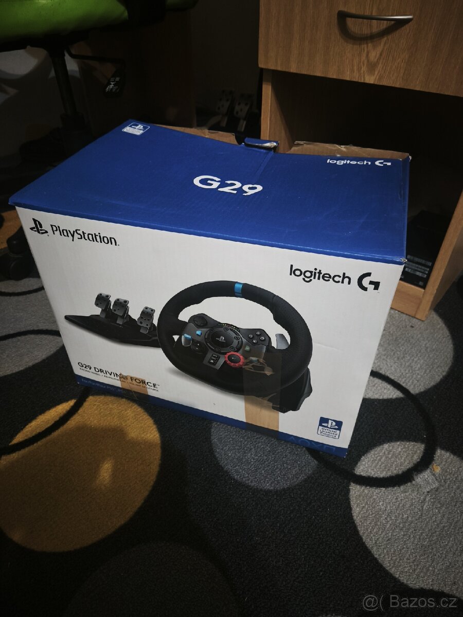 Herní volant Logitech g29 PS,PC - 3