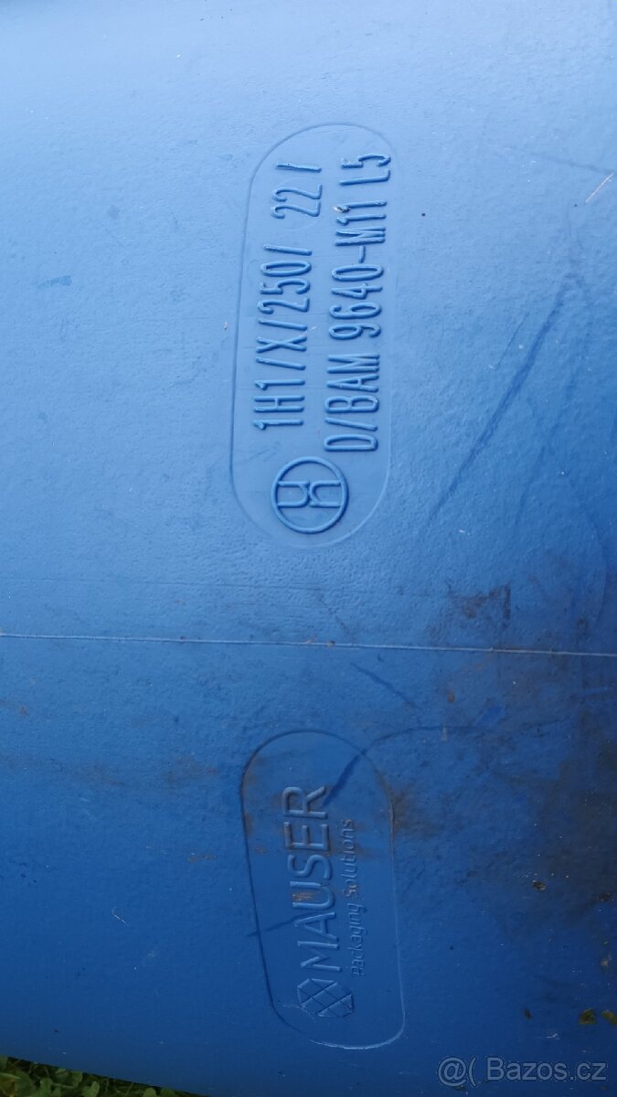 2x plastový sud 200 litrů - 3