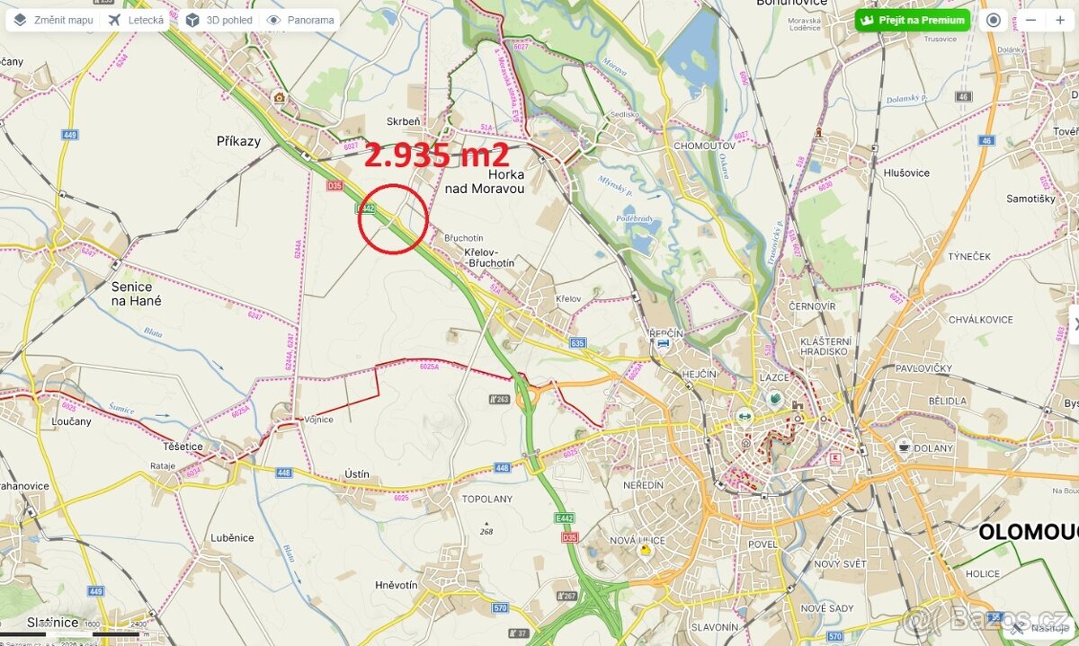 Prodej pozemku Srbeň - 3