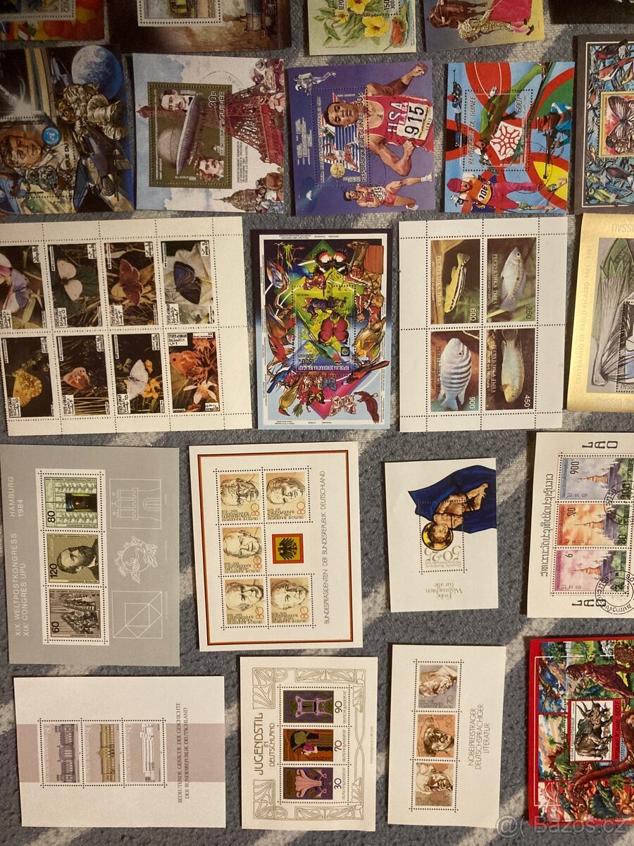 Známky, aršíky - 3