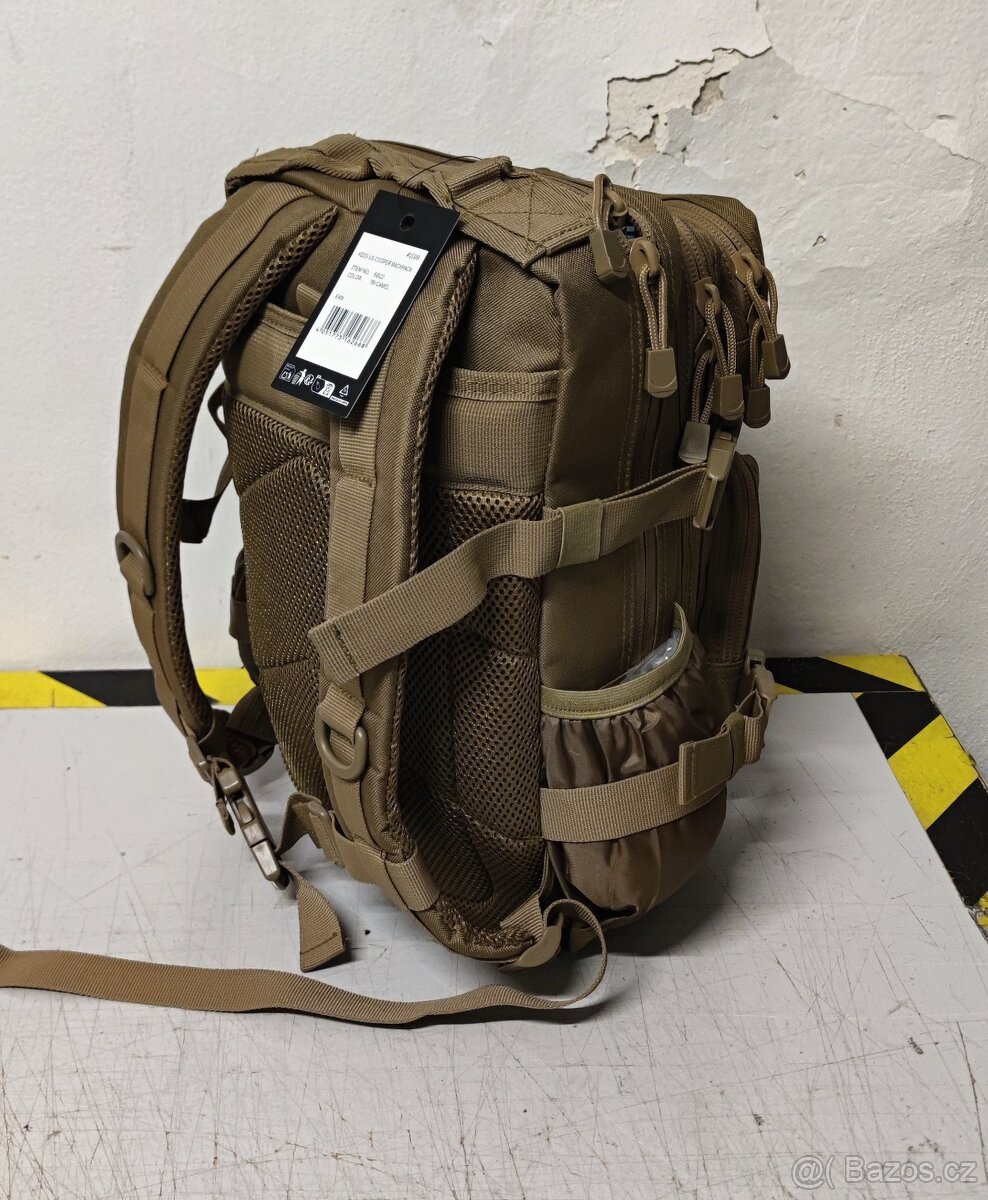 Dětský béžový batoh Brandit, poškozená kapsa - 3