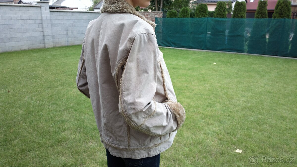 Zimní kožená bunda - SLEVA - 3