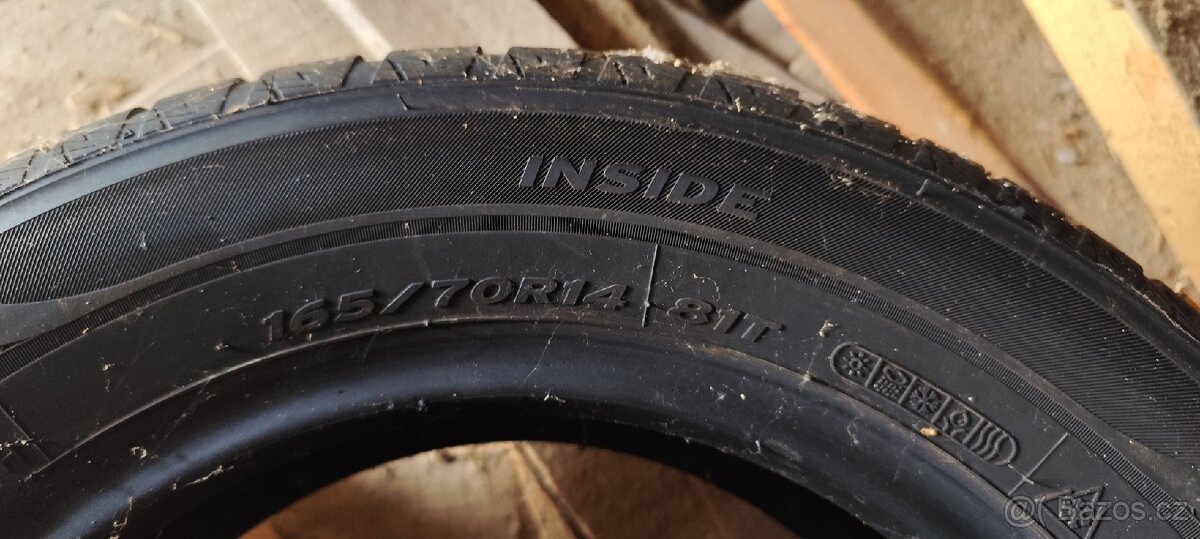 Zimní pneu Hankook 165/70 r14 - 3