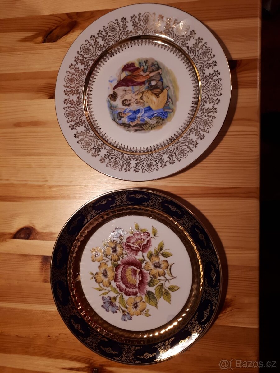 Starožitné čínské a české talíře - 3